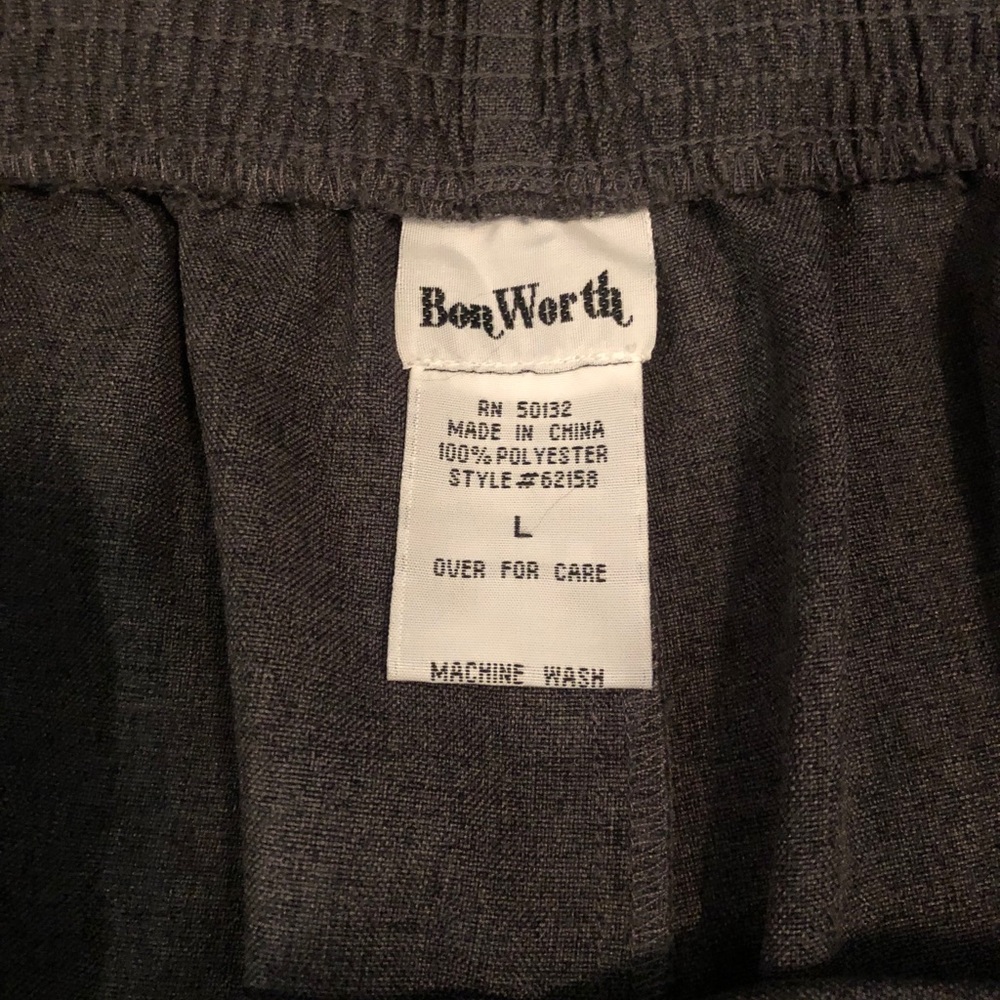 Charcoal grey dress pants/slacks